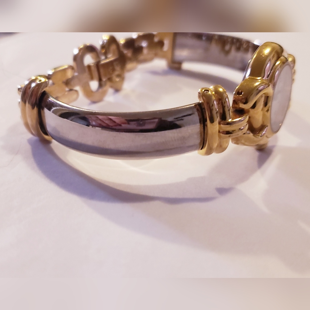 Fossil Es-8727 Two Tone Quartz Analog Ladies Watc… - image 6